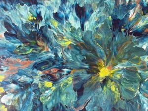 Voir le détail de cette oeuvre: Vague de fleurs